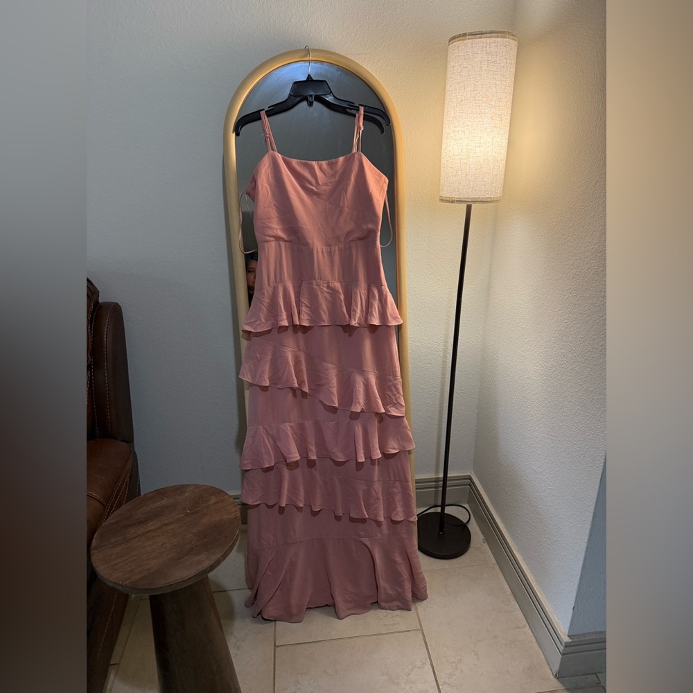 Vow'd CHIFFON CHARLESTON DRESS